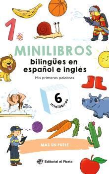 MINILIBROS BILINGÜES EN ESPAÑOL E INGLÉS - MIS PRIMERAS PALABRAS