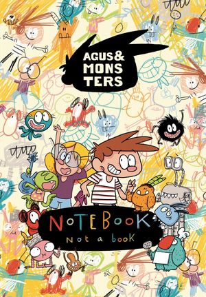 LIBRETA 1/4 C/GOMA LISA - AGUS & MONSTERS